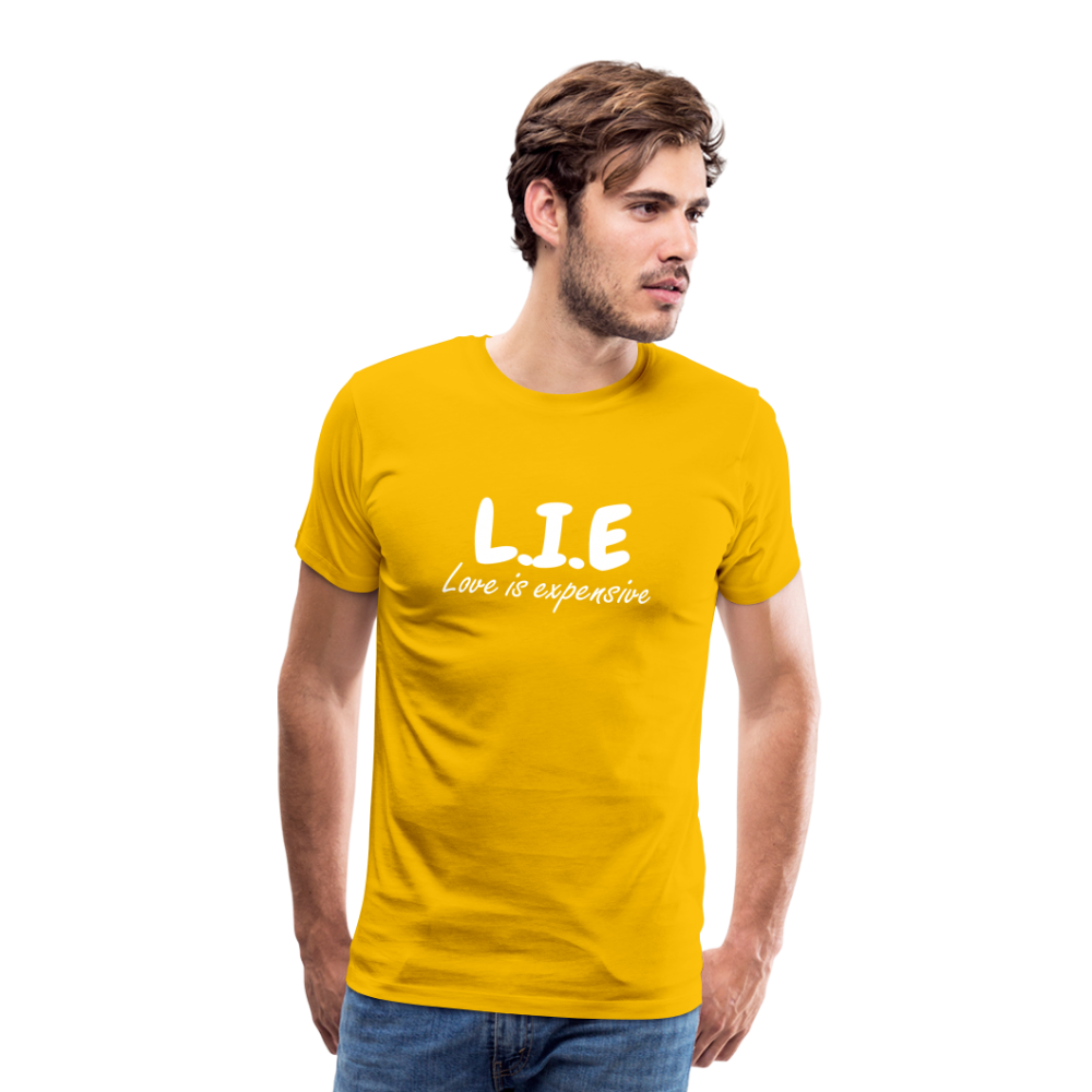 Magnet love  Men's Premium T-Shirt - sun yellow