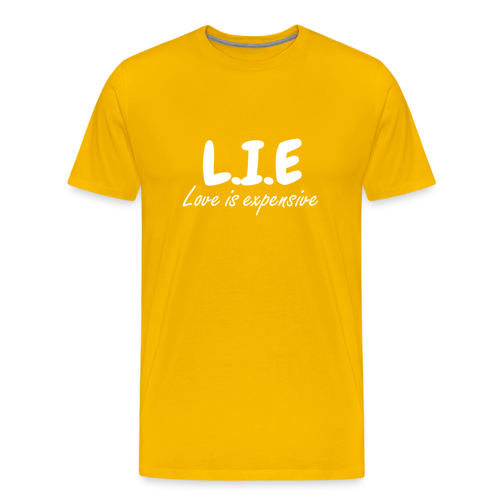 Magnet love  Men's Premium T-Shirt - sun yellow