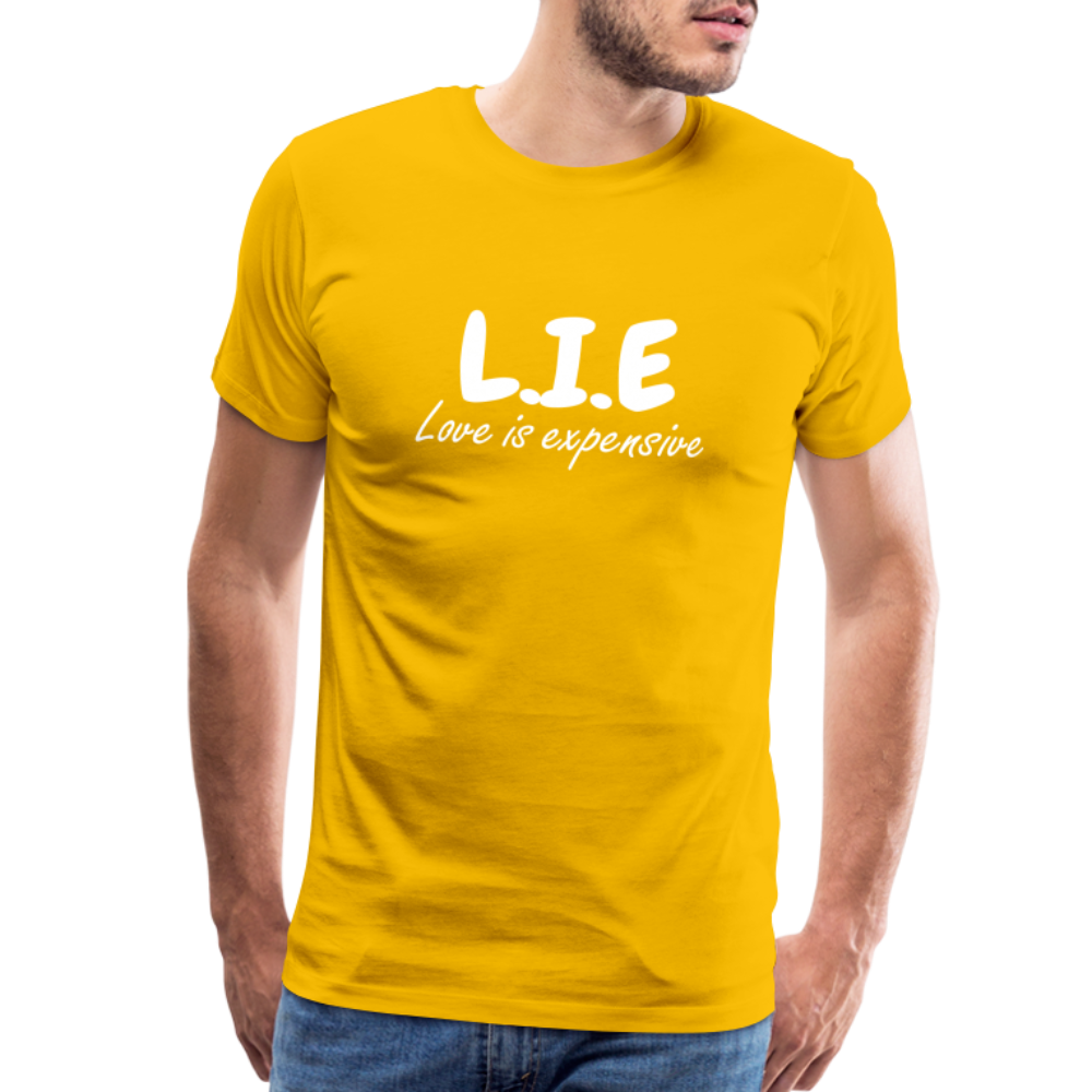 Magnet love  Men's Premium T-Shirt - sun yellow
