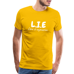 Magnet love  Men's Premium T-Shirt - sun yellow