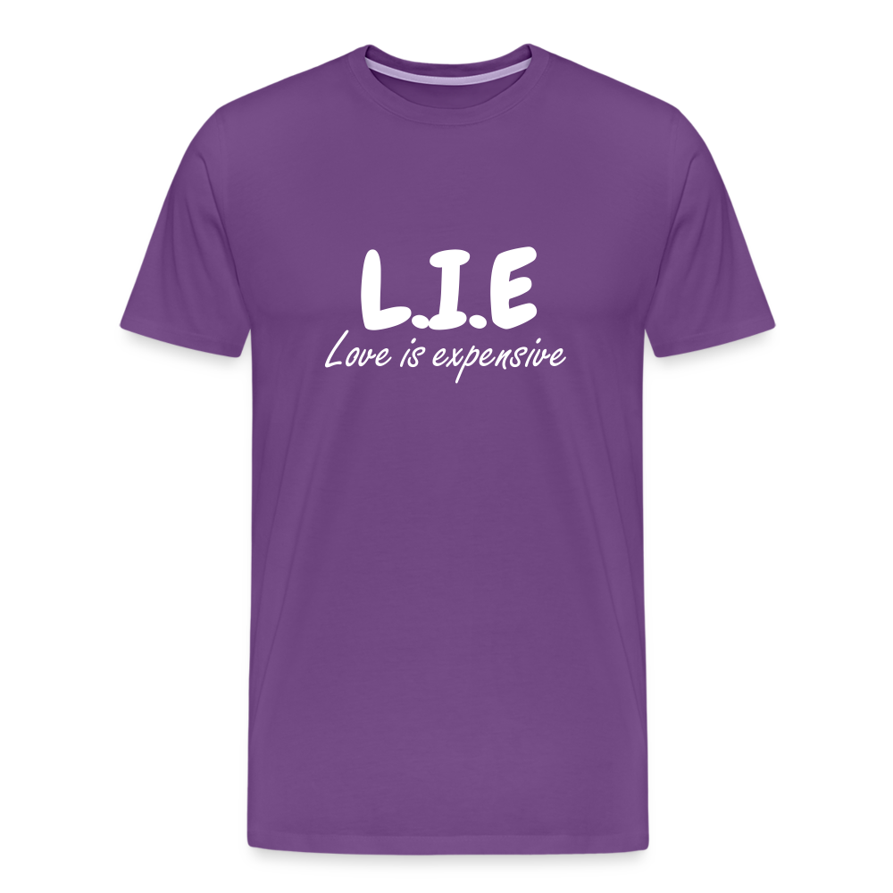 Magnet love  Men's Premium T-Shirt - purple