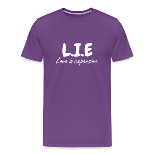 Magnet love  Men's Premium T-Shirt - purple