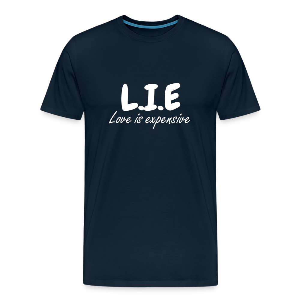 Magnet love  Men's Premium T-Shirt - deep navy