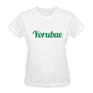 Yoruba Women's T-Shirt - white