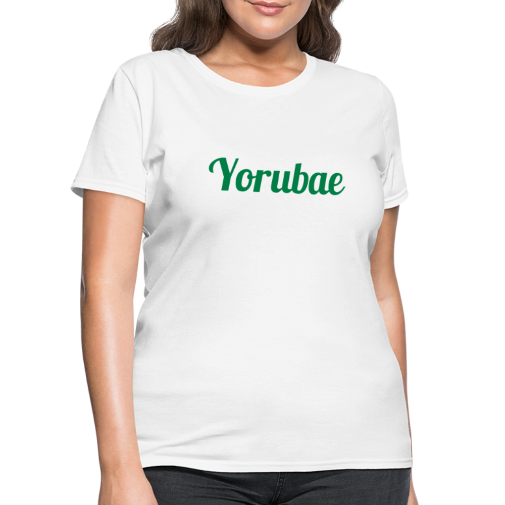 Yoruba Women's T-Shirt - white