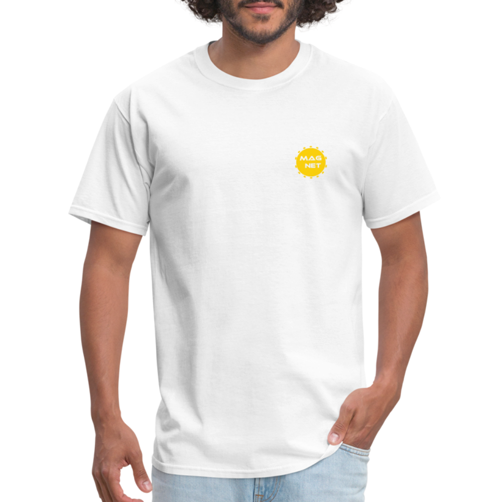 Magnet 90s Sunny Unisex Classic T-Shirt - white
