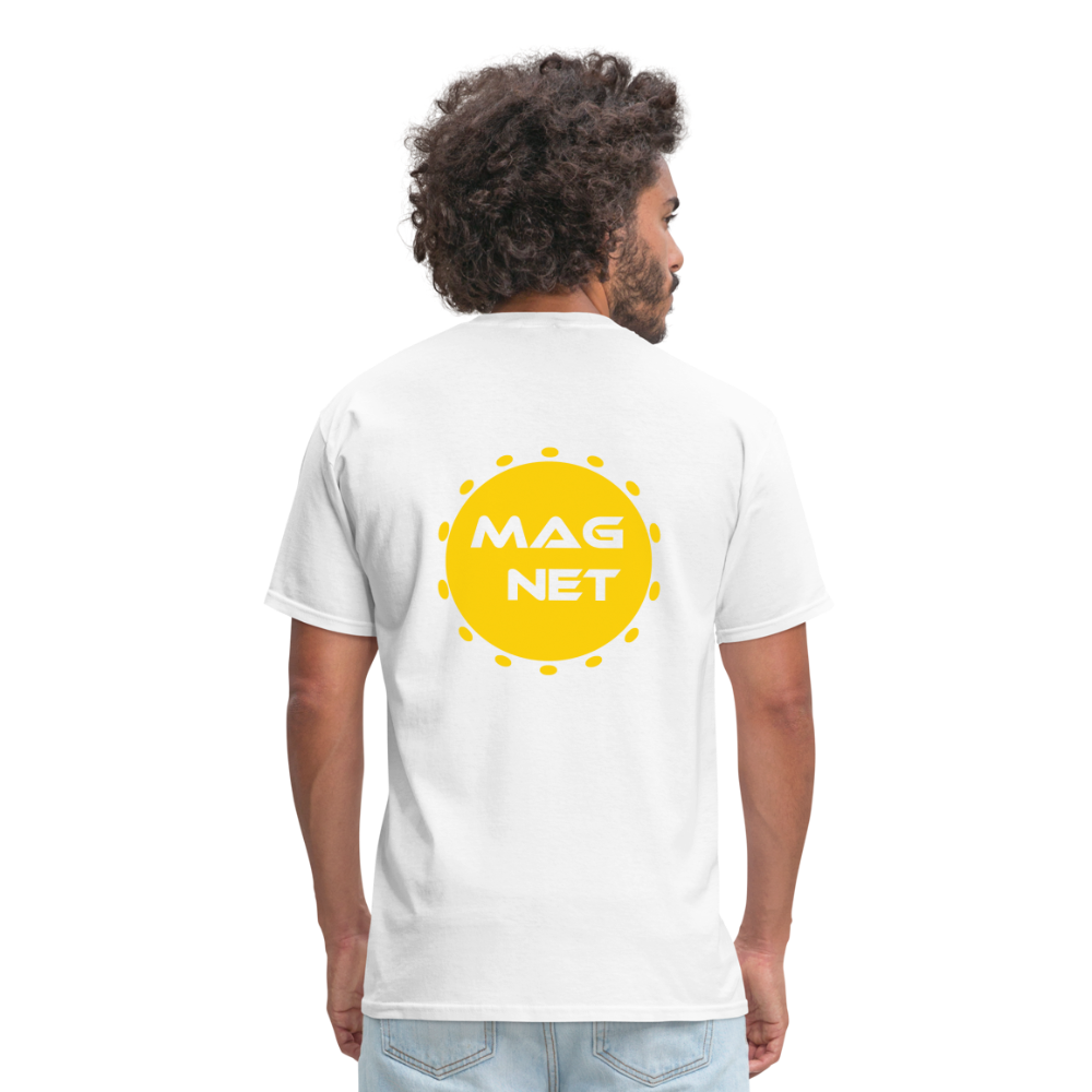 Magnet 90s Sunny Unisex Classic T-Shirt - white
