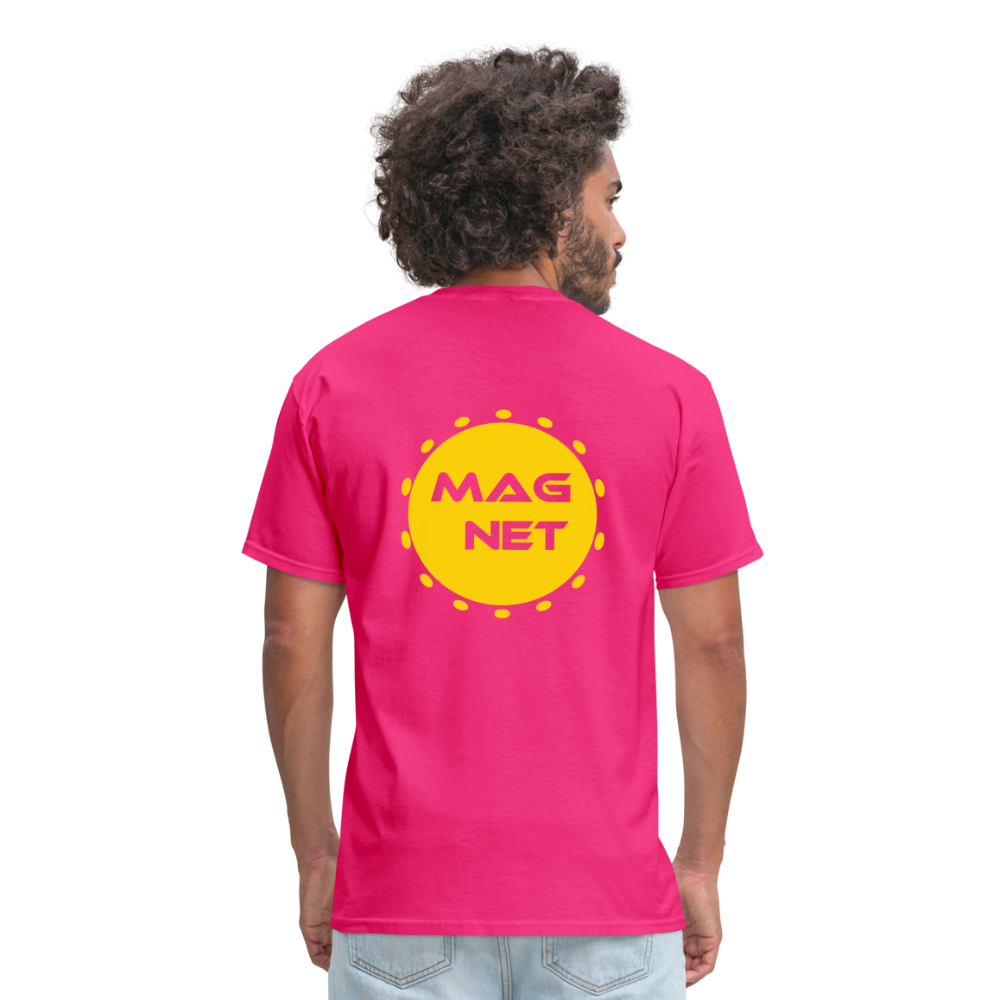 Magnet 90s Sunny Unisex Classic T-Shirt - fuchsia