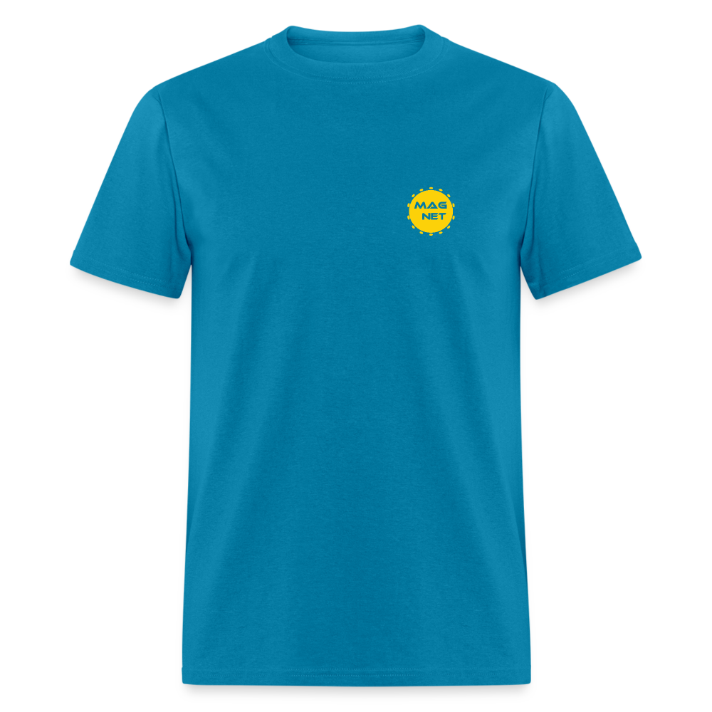 Magnet 90s Sunny Unisex Classic T-Shirt - turquoise