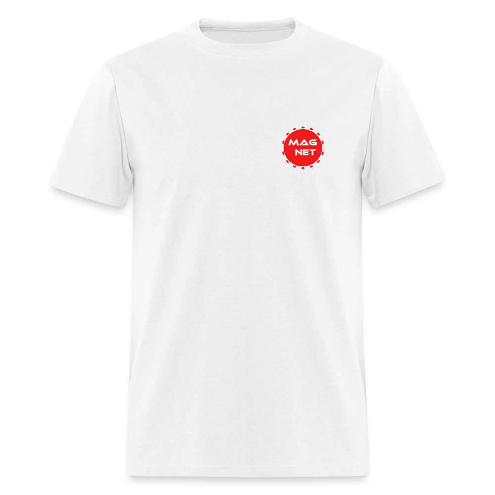 Magnet Mars Unisex Classic T-Shirt - white