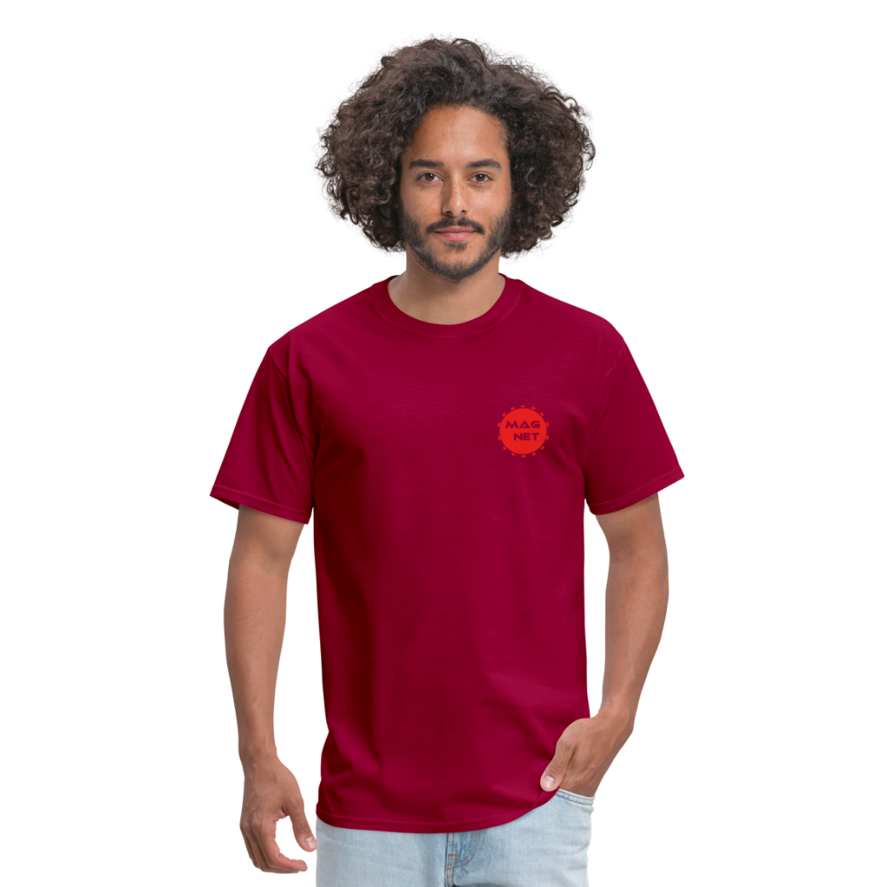 Magnet Mars Unisex Classic T-Shirt - dark red