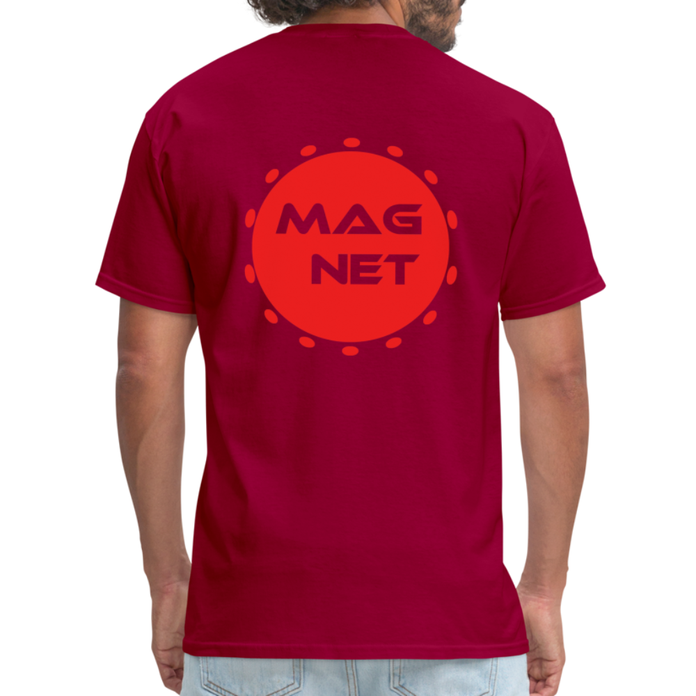 Magnet Mars Unisex Classic T-Shirt - dark red