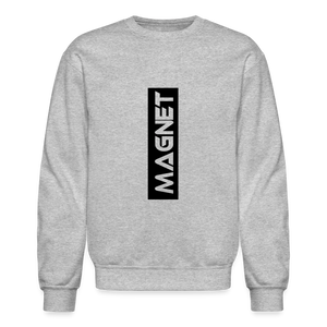 Magnet Role Crewneck Sweatshirt - heather gray