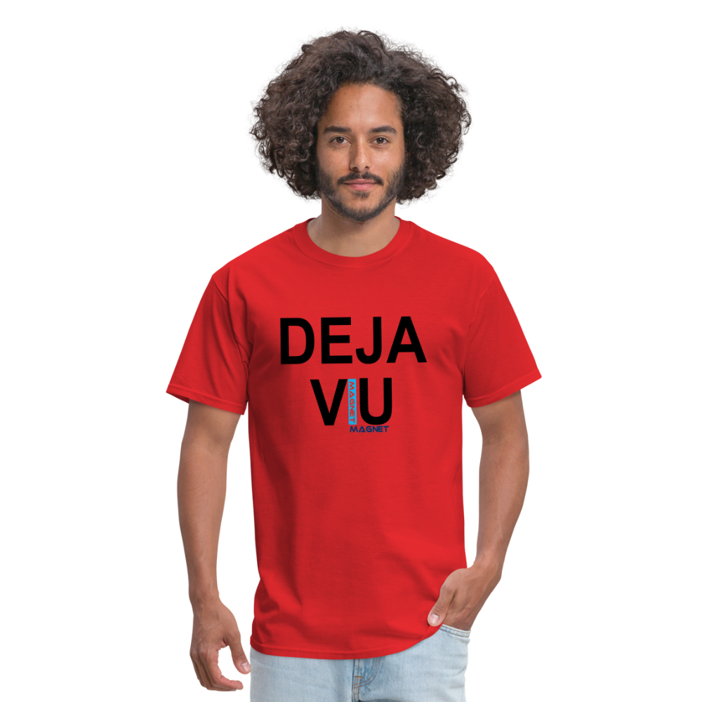 Magnet Deja vuUnisex Classic T-Shirt - red