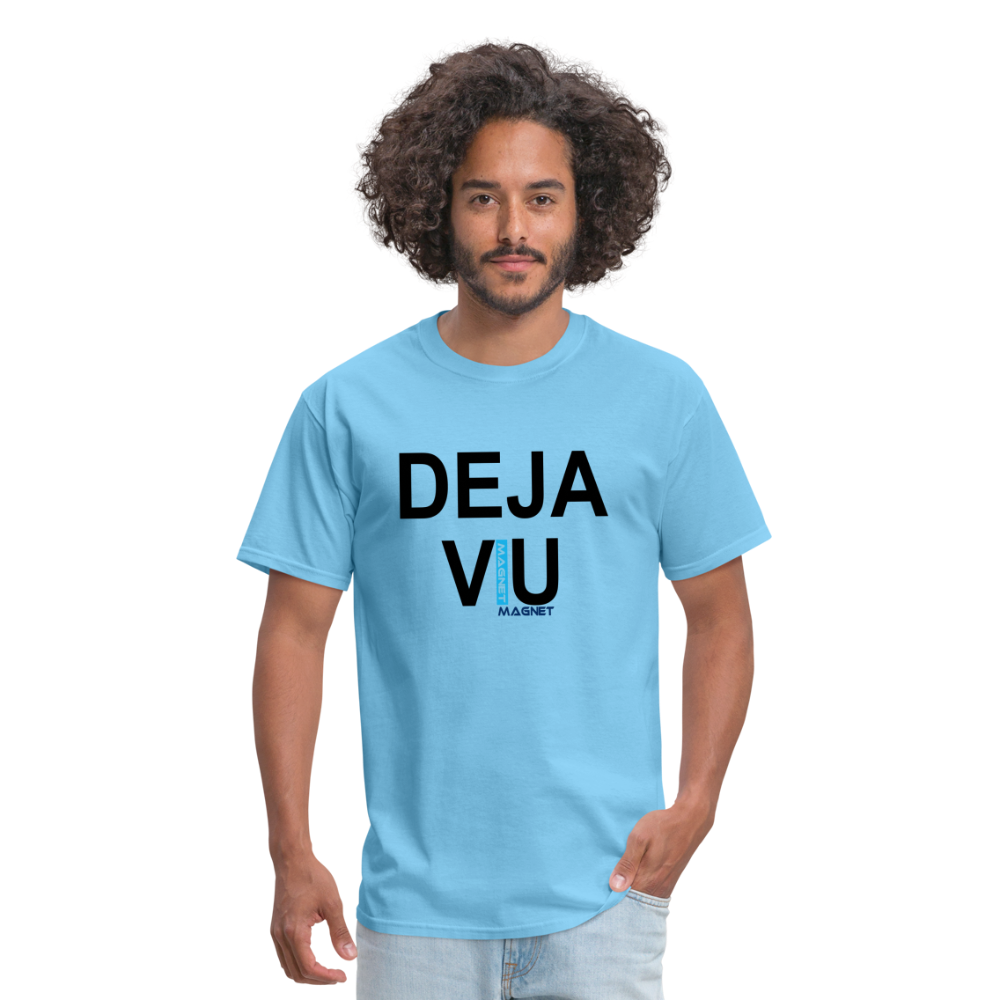 Magnet Deja vuUnisex Classic T-Shirt - aquatic blue