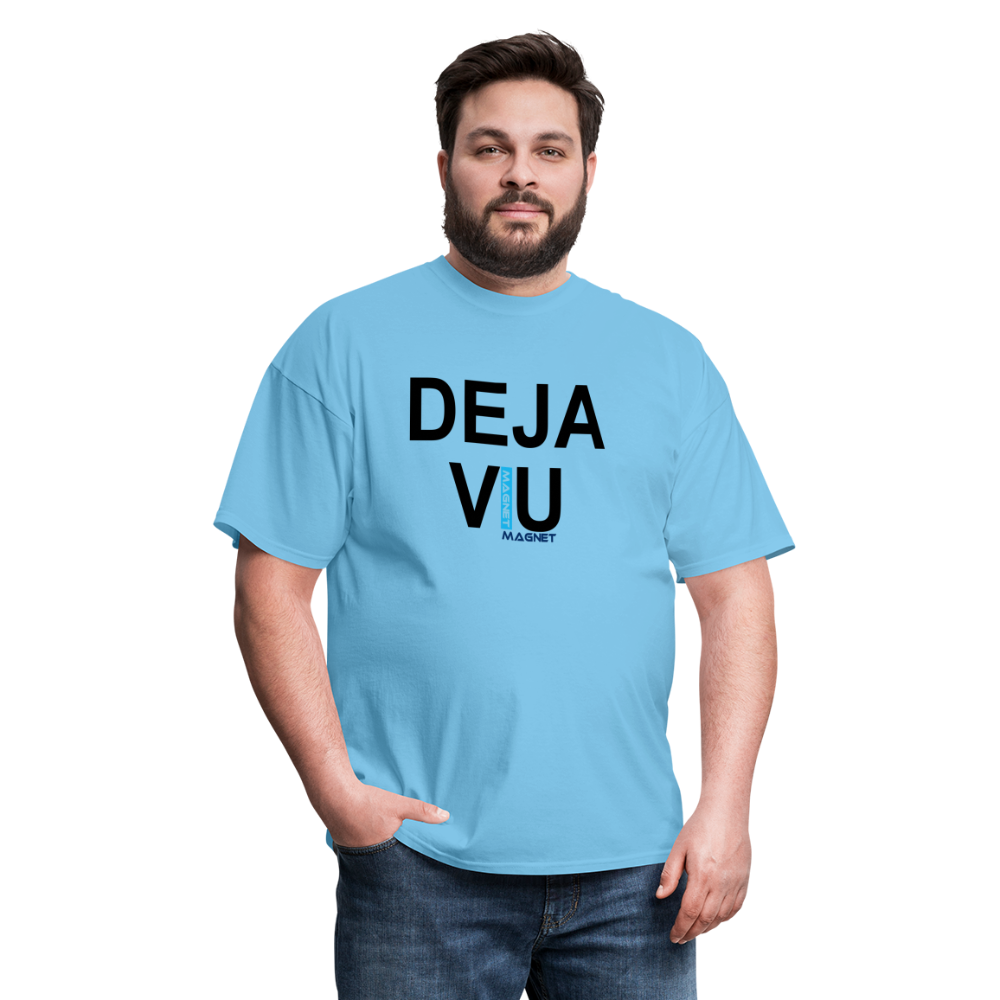 Magnet Deja vuUnisex Classic T-Shirt - aquatic blue