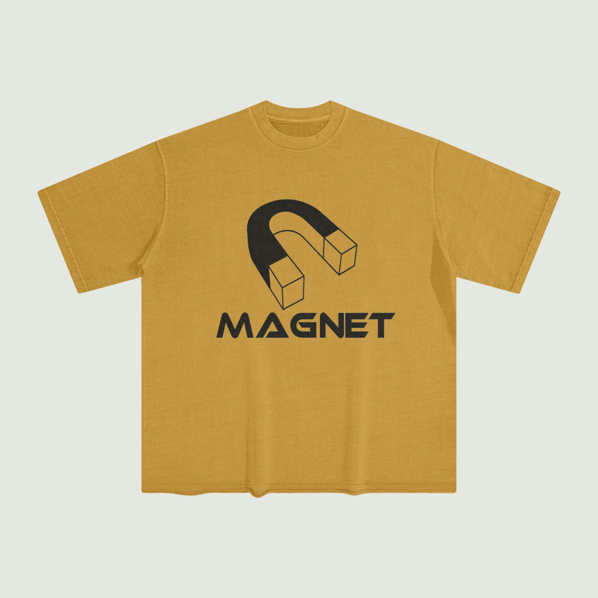 Magnet LA Unisex Washed Raw Edge T-shirt