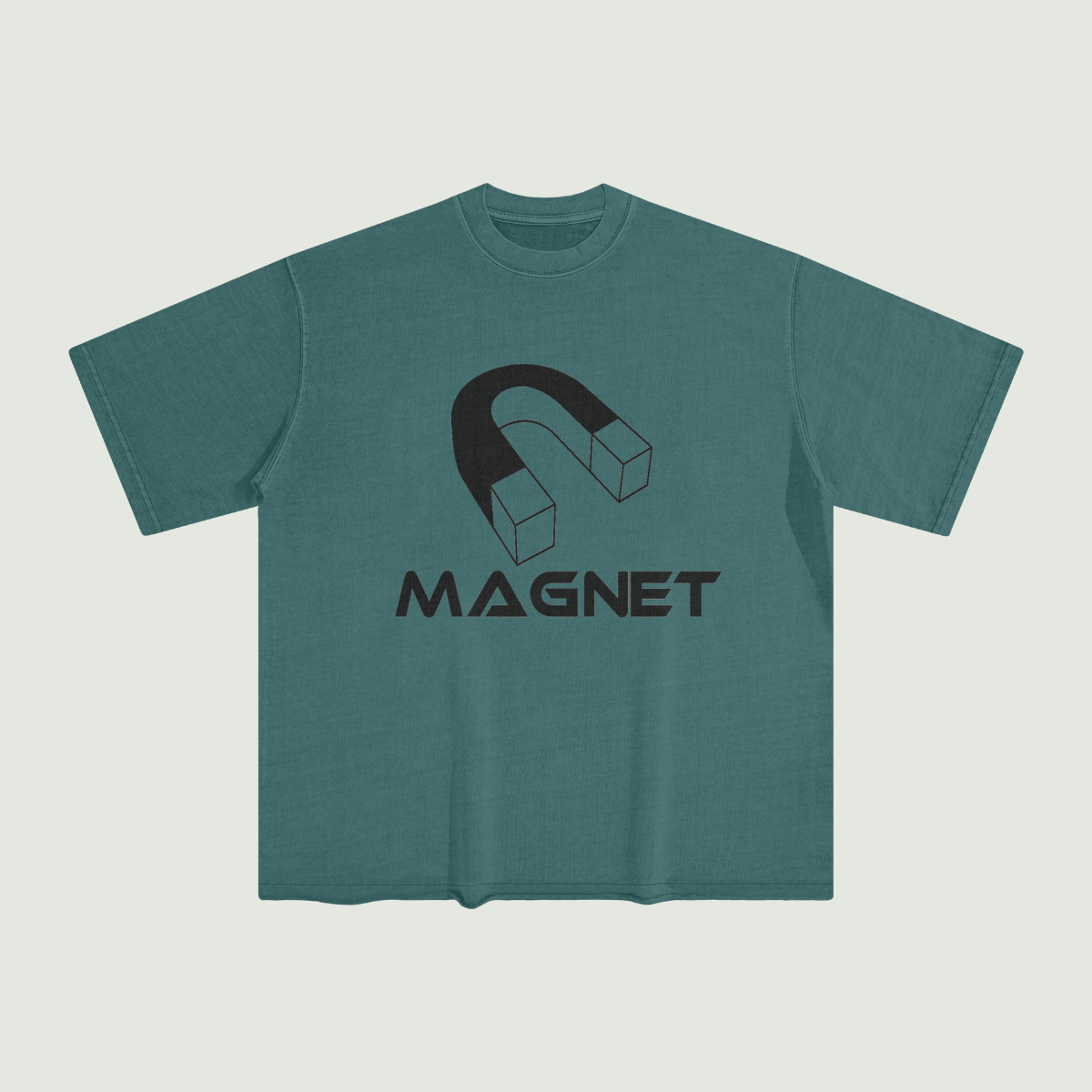 Magnet LA Unisex Washed Raw Edge T-shirt