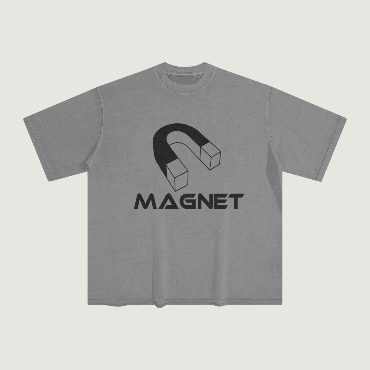 Magnet LA Unisex Washed Raw Edge T-shirt