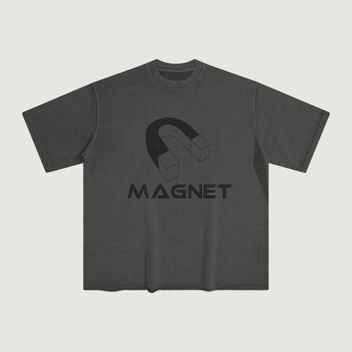 Magnet LA Unisex Washed Raw Edge T-shirt